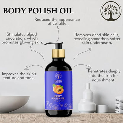 benefits of using Ivory Natural Body Polish Oil