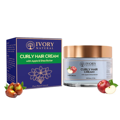 Ivory Natural Curly Hair Cream Main Image