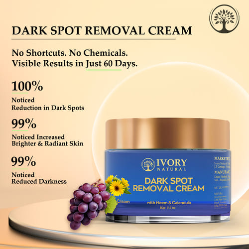 ivory natural dark spot removal face cream customer result image