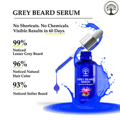 Ivory Natural - Grey beard Combo Benefits