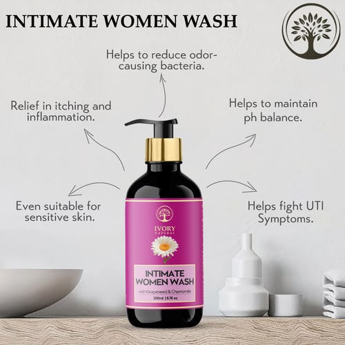 Ivory Natural Intimate Women Wash - benefits