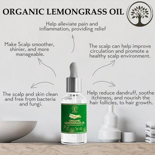 benefits of lemongrass oil for hair