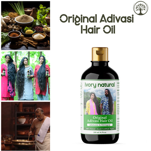 Ivory Natural Original Adivasi Hair Oil Common Image