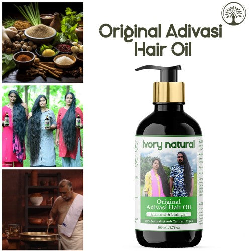 Ivory Natural Organic Adivasi Hair Oil