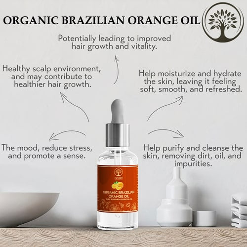 benefits of Ivory natural orange oil for hair