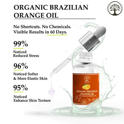 100% Natural orange hair oil