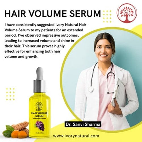 Ivory Natural Hair Volume Serum Doctor Recommendation