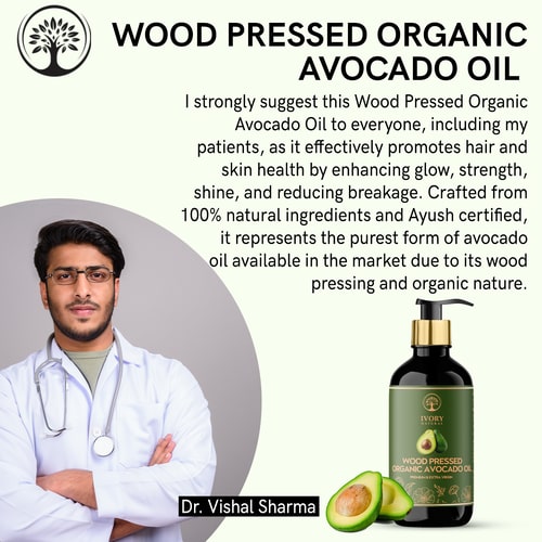 recommended by doctors organic cold pressed avocado oil