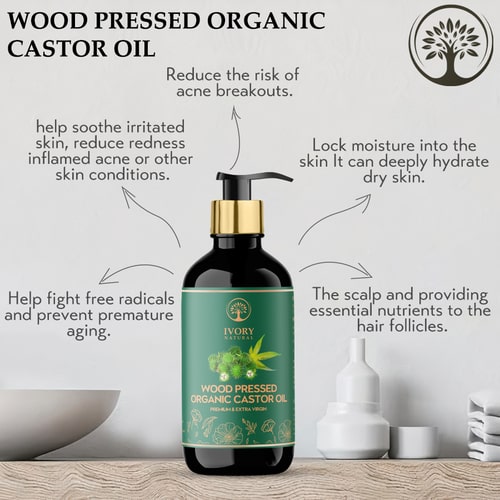 benefits of organic castor oil for hair