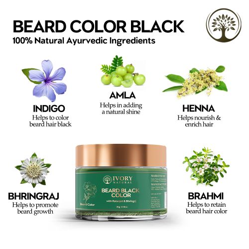 ivory natural Beard Color