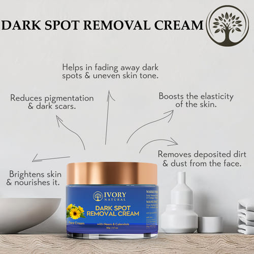 ivory natural dark spot removal face cream benefits image