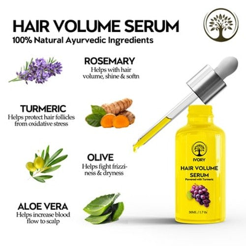 Ivory Natural Hair Volume Serum Ingredients