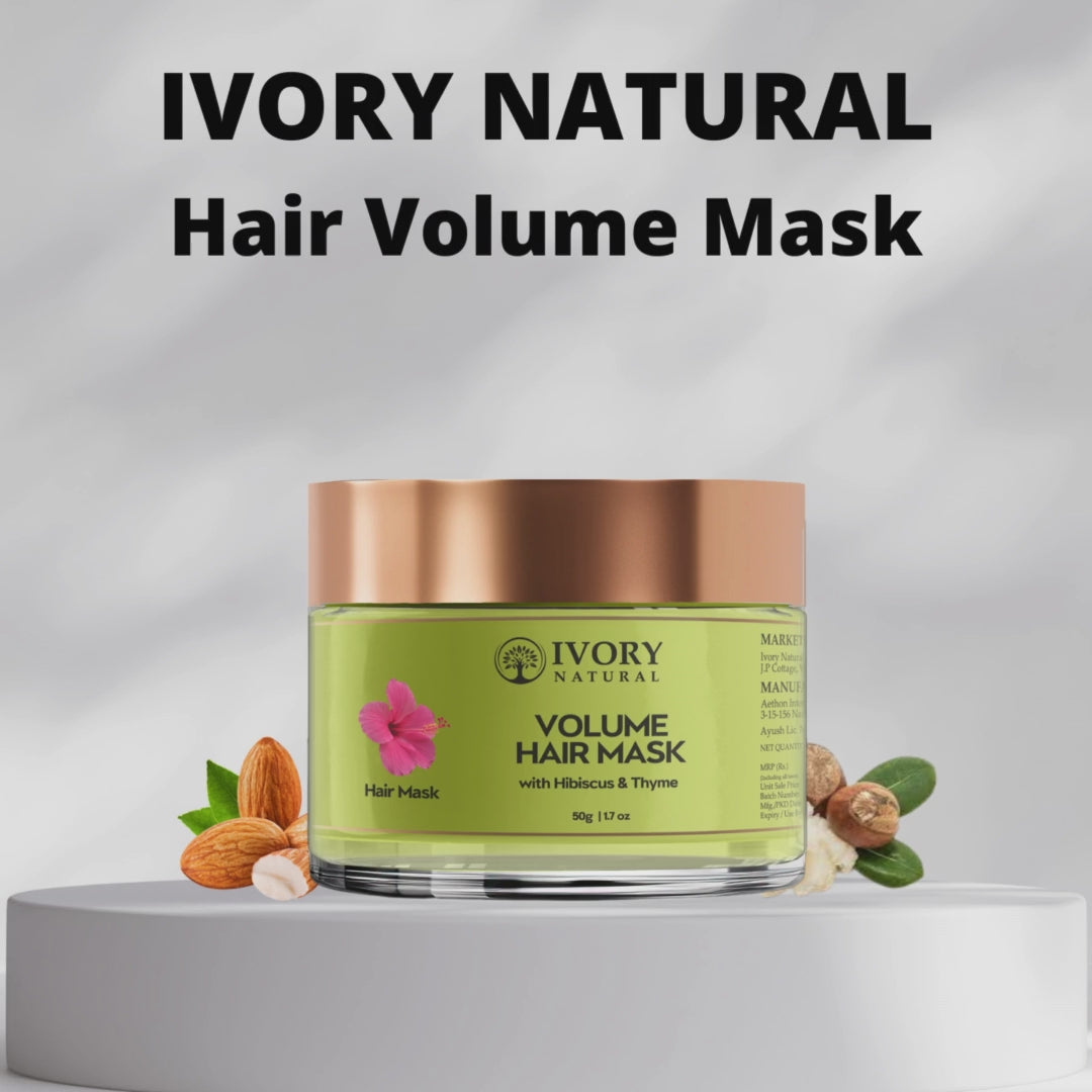 IVORY NATURAL Hair Volume Mask