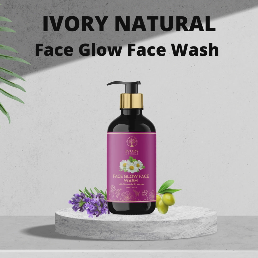 Ivory Natural Face Glow Face Wash Video