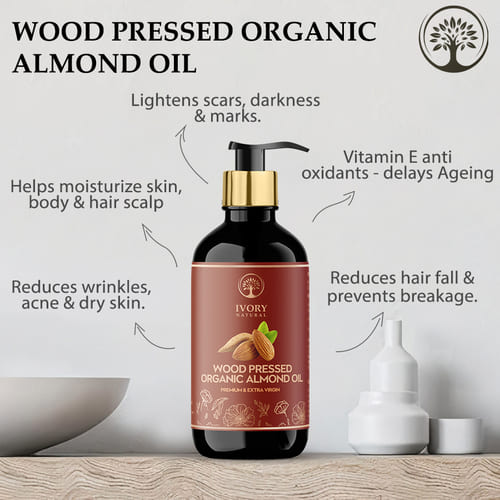Ivory Natural - Benefits - pure Almond oil - original almond oil